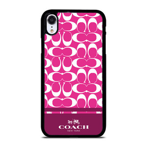 COACH PINK NEW YORK iPhone XR Case Cover
