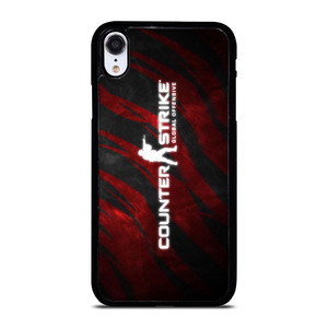 COUNTER STRIKE CSGO LOGO RED iPhone XR Case Cover COUNTER STRIKE CSGO LOGO RED iPhone XR Case Cover