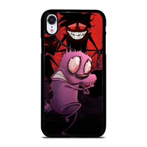 COURAGE THE COWARDLY DOG CARTOON iPhone XR Case Cover