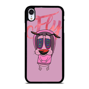 COURAGE THE COWARDLY DOG FLY iPhone XR Case Cover