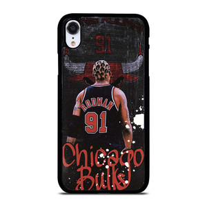 DENNIS RODMAN CHICAGO BULLS RETRO iPhone XR Case Cover