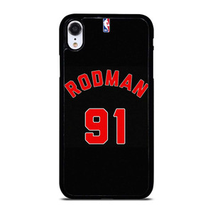 DENNIS RODMAN CHICAGO BULLS iPhone XR Case Cover DENNIS RODMAN CHICAGO BULLS iPhone XR Case Cover