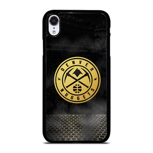 DENVER NUGGETS GOLD METAL iPhone XR Case Cover