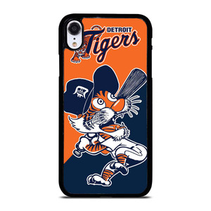 DETROIT TIGERS MASCOT MLB LOGO iPhone XR Case Cover DETROIT TIGERS MASCOT MLB LOGO iPhone XR Case Cover