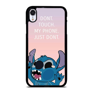 DISNEY STITCH DONT TOUCH MY PHONE  iPhone XR Case Cover