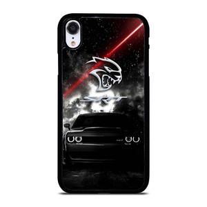 DODGE SRT BLACK CAR iPhone XR Case Cover