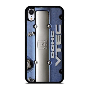 DOHC VTEC HONDA ENGINE BLUE iPhone XR Case Cover