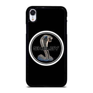 FORD MUSTANG SHELBY METAL LOGO iPhone XR Case Cover FORD MUSTANG SHELBY METAL LOGO iPhone XR Case Cover