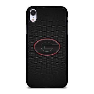 GEORGIA BULLDOGS CARBON LOGO iPhone XR Case Cover