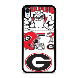 GEORGIA BULLDOGS STICKER COLLECTION iPhone XR Case Cover