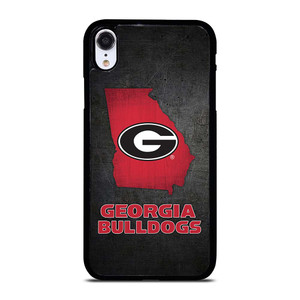GEORGIA BULLDOGS SYMBOL METAL iPhone XR Case Cover