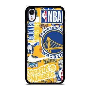 GOLDEN STATE WARRIORS NBA STICKER BOMB iPhone XR Case Cover