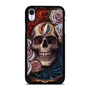 GRATEFUL DEAD SKULL AND ROSE LOGO iPhone XR Case Cover