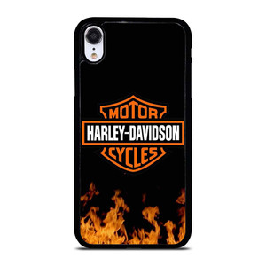 HARLEY DAVIDSON FIRE LOGO iPhone XR Case Cover
