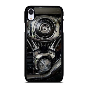 HARLEY DAVIDSON POLICE ENGINE iPhone XR Case Cover