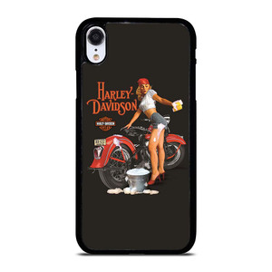HARLEY DAVIDSON SEXY GIRL iPhone XR Case Cover