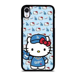 HELLO KITTY DODGERS COLLAGE iPhone XR Case Cover