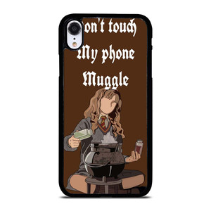 HERMIONE HARRY POTTER DONT TOUCH MY PHONE iPhone XR Case Cover