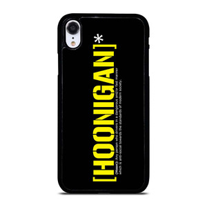HOONIGAN RACING iPhone XR Case Cover HOONIGAN RACING iPhone XR Case Cover