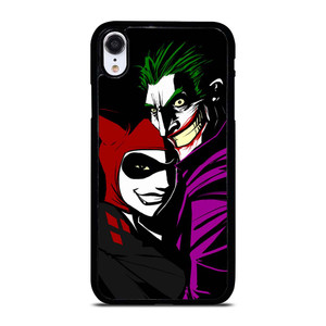 JOKER AND HARLEY QUINN CARTOON iPhone XR Case Cover