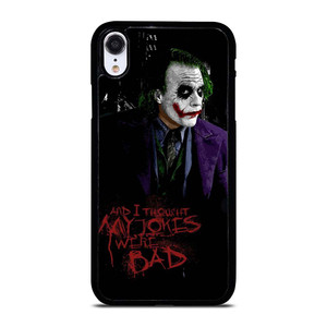 JOKER HEATH LEDGER QUOTE iPhone XR Case Cover
