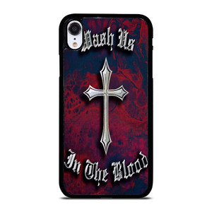 KANYE WEST WASH US IN THE BLOOD iPhone XR Case Cover
