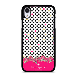 KATE SPADE FLOWER POLKADOT iPhone XR Case Cover