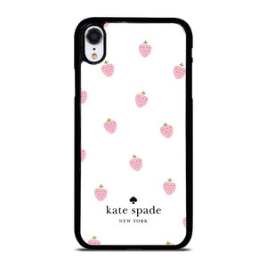 KATE SPADE NEW YORK PINK STRAWBERRY iPhone XR Case Cover
