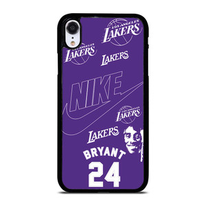 KOBER BRYANT LAKERS NIKE PURPLE iPhone XR Case Cover KOBER BRYANT LAKERS NIKE PURPLE iPhone XR Case Cover