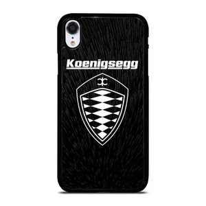 KOENIGSEGG LOGO BLACK PATTERN iPhone XR Case Cover KOENIGSEGG LOGO BLACK PATTERN iPhone XR Case Cover