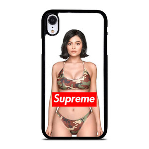KYLIE JENNER SUPREME CAMO iPhone XR Case Cover KYLIE JENNER SUPREME CAMO iPhone XR Case Cover