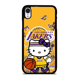 LAKERS HELLO KITTY iPhone XR Case Cover