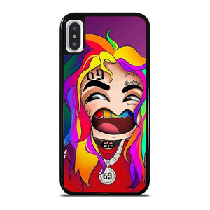 6IX9INE SIX NINE FACE CARTOON iPhone X / XS Case Cover