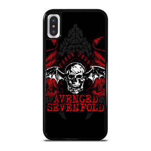 A7X AVENGED SEVENFOLD ROCK BAND iPhone X / XS Case Cover