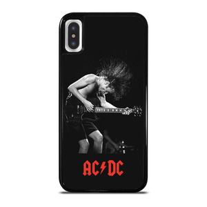 ACDC ROCK BAND LOGO iPhone X / XS Case Cover ACDC ROCK BAND LOGO iPhone X / XS Case Cover