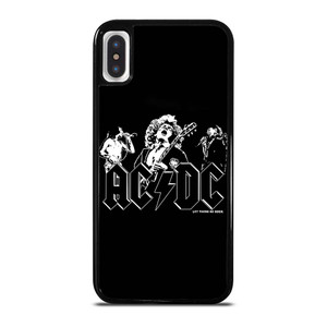 ACDC ROCK BAND iPhone X / XS Case Cover
