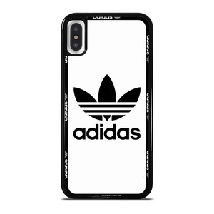 ADIDAS TREFOIL ROUND WHITE iPhone X / XS Case Cover