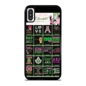 AKA PINK COLLAGE iPhone X / XS Case Cover