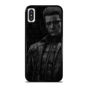 ALBERT WESKER RESIDENT EVIL GAMES iPhone X / XS Case Cover