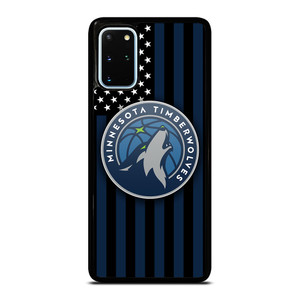 MINNESOTA TIMBERWOLVES NBA USA FLAG Samsung Galaxy S20 Plus Case Cover