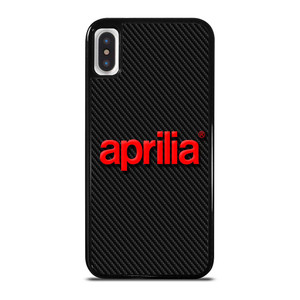 APRILIA MOTOR CARBON LOGO iPhone X / XS Case Cover