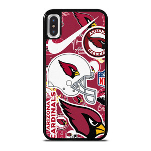 ARIZONA CARDINALS NFL STICKER BOMB iPhone X / XS Case Cover