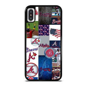 ATLANTA BRAVES COLLAGE WALL iPhone X / XS Case Cover