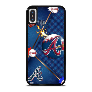 ATLANTA BRAVES LOVE BASEBALL iPhone X / XS Case Cover