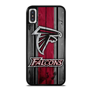 ATLANTA FALCONS WOODEN LOGO iPhone X / XS Case Cover