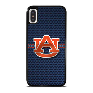 AUBURN TIGERS METAL LOGO iPhone X / XS Case Cover