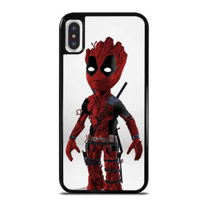 BABY GROOT DEADPOOL iPhone X / XS Case Cover