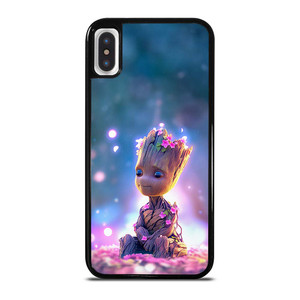 BABY GROOT FLOWER iPhone X / XS Case Cover