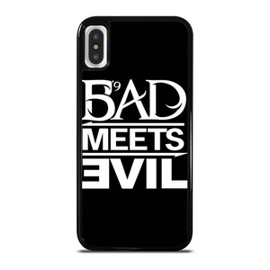 BAD MEETS EVIL RAPPER DUO LOGO iPhone X / XS Case Cover