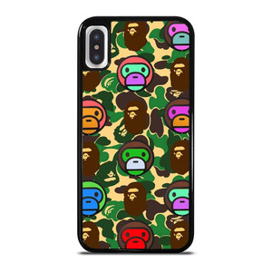 BAPE BABY MILO CAMO iPhone X / XS Case Cover